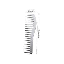 BESPORTBLE Hair Comb Men Wide Toothed Styling Brush for Wet Dry Hair Professional Hairdressing Tool