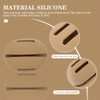 Beavorty Travel Makeup Brush Holder & Makeup Sponge Holder, 2Pcs