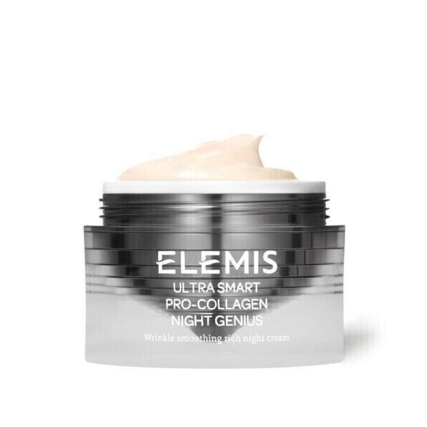 Elemis Ultra Smart Pro-Collagen Night Genius 1.6 oz/50 ml Genuine NEW exp 2025