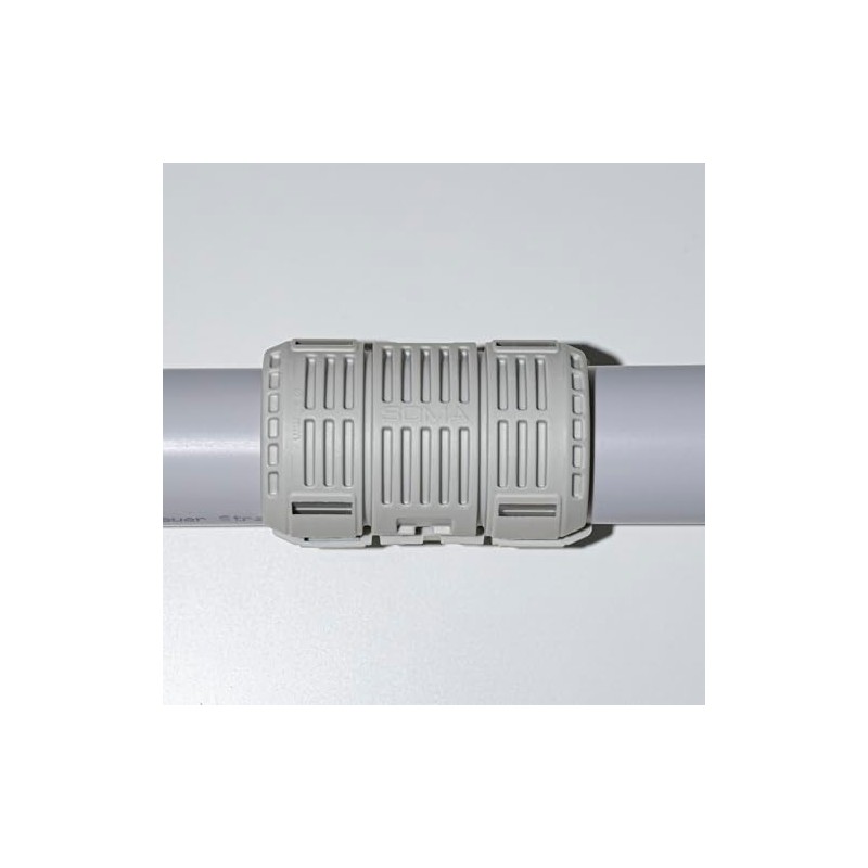 Pipe Connector M25 - Sleeve for Smooth Pipes, 4 Half