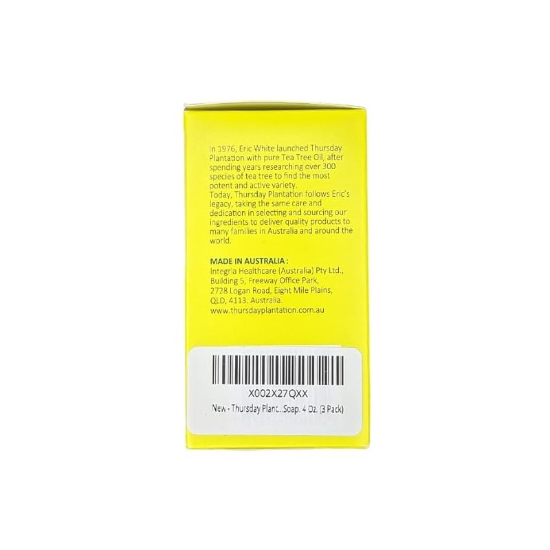 Thursday Plantation. Tea Tree Skin Care Soap. 4 Oz. (3