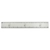 'Happy New Year' 30cm (12 Inch) White Plastic Ruler (RL00090686)
