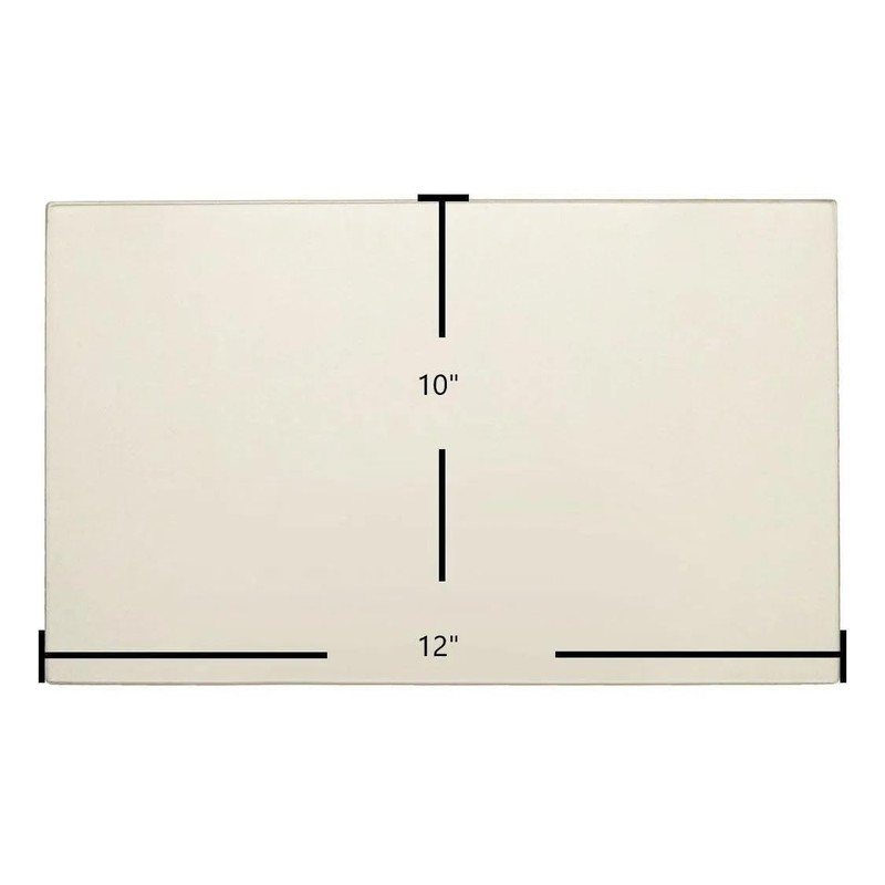 Total Hearth Kozy Heat G101 Ceramic Glass Panel – 12"