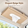 Car Sun Visor Tissue Holder for Easy Access – Microfiber