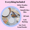 Crafty You Crafty Me - Mosaic Coasters Craft Kit (Rainbow