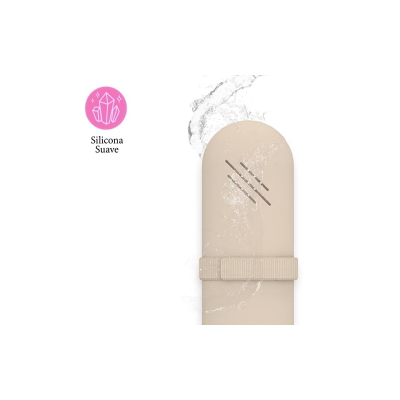 Funda para brochas de maquillaje con broche Estuche organizador de