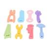 8Pcs Silicone Baby Teether Toys Soothe Babies Sore Gums Soft