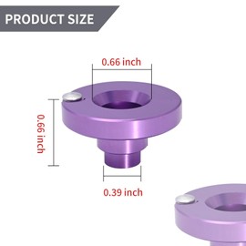 Zreneyfex 2Pcs 39220 Transmission Oil Cooler Line Disconnect Tools Replacement for Ford F120 F350 F450 39220 3/8" 1/2" Size