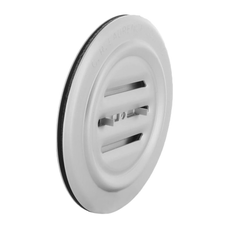 CRL Chrome Plated Brass 5-5/16" No-Draft Speak-Thru - 549