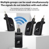 summina 2.4G Wireless Guitar System Rechargeable Portable Transmitter Receiver Set