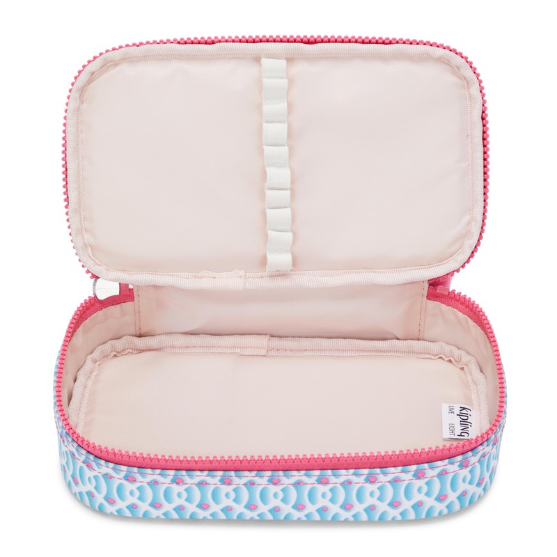 Kipling 50 PENS Mittelgroßes Federetui, Beutel, Etuis, Dreamy Geo C