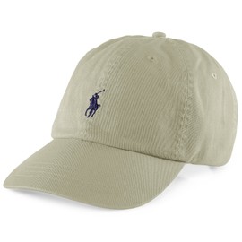 Polo Fashion Signature ポニーハット 調節可能 ベージュ コットンハット