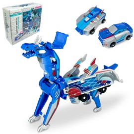 Fortivae Unicorn Robot, 1 Piece Unicorn Transforming Car Robot Toy, Unicorn Robot Transforming Car, Collision Deformation Combined, Gift for Children