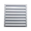 Byson 8"x 8" Gravity Grille Anodized Aluminium Gravity Shutter Louvre