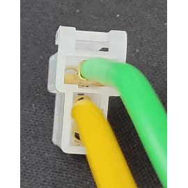 STARALT ALTERNATOR PIGTAIL HARNESS PLUG CONNECTOR FOR CASE TRACTOR, ISUZU ENGINES.