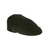 Hoggs of Fife Waterproof Moleskin Cap Dark Olive Small/Medium GreenSmall/MediumGreen