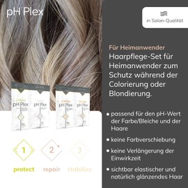 pH Plex 1 & 2 - Protection & Repair | Friends Kit for You and Your Friends | Protects Hair During Dyeing / Bleaching | Repairs Damaged Hair | Suitable for All Hair Types