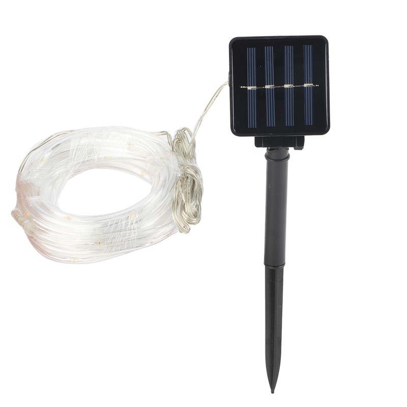 Solar String Light 7m 50LEDs Solar Tube Light Outdoor Waterproof