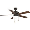Progress Lighting P2602-20WB AirPro Ceiling Fans, Bronze