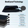 BOJLY Odour-Proof Bag, Money Bag with Combination Lock - 32