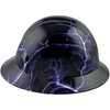 Hydrographic Full Brim Hard Hats with 6 Point Suspension -