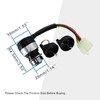 GOOFIT 5 Wire 5 Pin Key Ignition Switch Replacement for