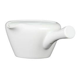 Nishiki Pottery 61369 White Yokote Hot Water Cooler