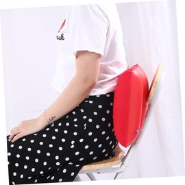 2 Pcs Portable Cushion Door Lock Nylon Outdoor Cushion Camping Cushion Portable Inflation Cushion PVC Flocked Inflatable Cushion Multifunctional Pillow Lumbar Cushion Travel