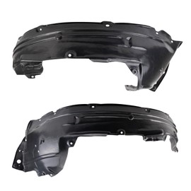 TRQ TRQ Front Inner Fender Liner Set Compatible with 2012-2014 Honda CR-V HO1248147 HO1249147