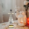 Christmas Aromatherapy Candle Hot Tree Revolving Candle Holder Walking Light