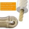 Washing Line Rope Strong, 20m Heavy Duty Extra Strong Steel