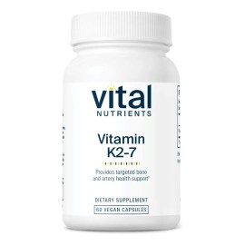 Vital Nutrients Vitamina K2-7 60 Cápsulas Veganas