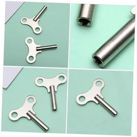 DOITOOL 4pcs Steel Clock Winding Keys Clock Repair Winding Tools for Mechanical and Clocks Lightweight and Easy to Use for Professionals and Hobbyists
