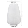 Table Paper Lamp Modern Minimalist Decorative E14 Bulb Lantern Bedside