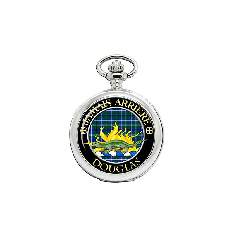 Douglas Scottish Clan Crest Full Hunter Pocket Watch