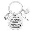 Ximalun Nail Tech Gifts Keyring Nail Technician Gifts Manicurist Graduation