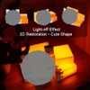 MYNINES Cute Fox Night Light, Rechargeable Night Lamp with Fox