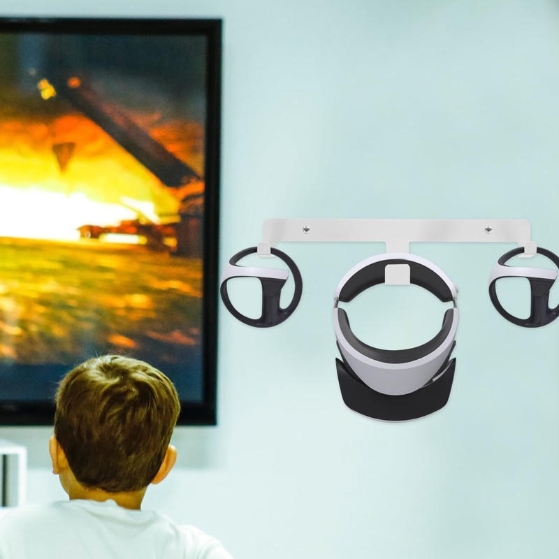 DOITOOL 1set Vr Headset Wall Mount Bracket Vr Accessories Stand