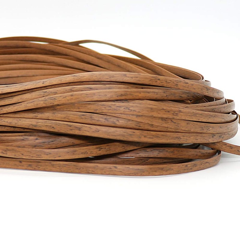 MBLUE 500g PE Rattan Flat Synthetic Rattan Fabric Plastic Knitted
