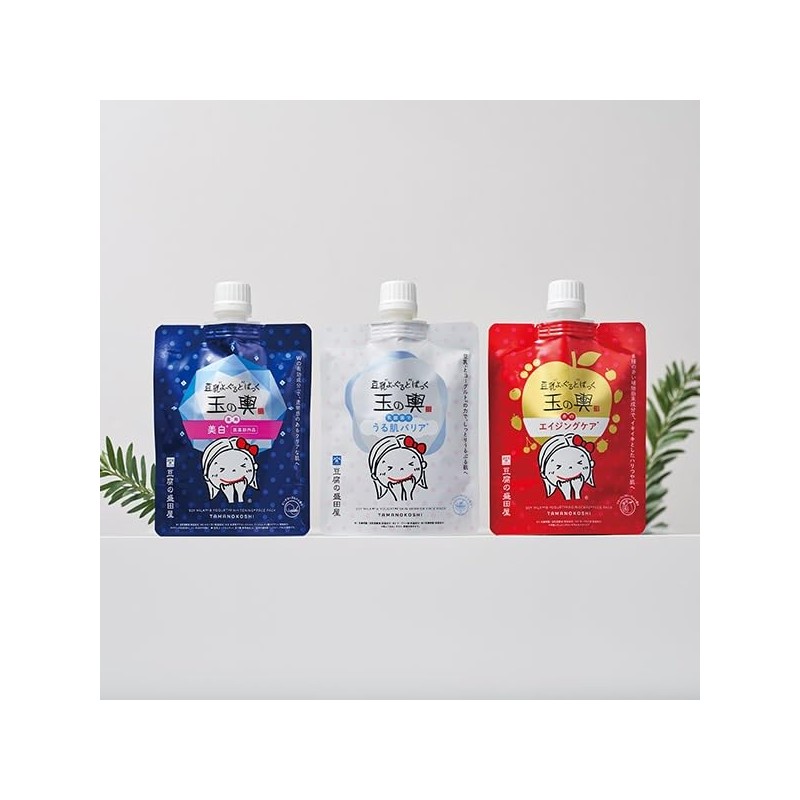 Soy Milk Yoguru and Pakaku Tama-no-Mikoshi (1 Piece, Moisturizing Skin
