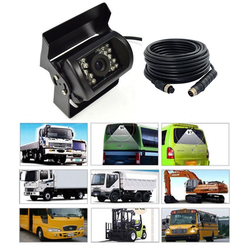 Camecho 12V-24V 4 Pins 18 LEDs IR Night Vision Waterproof