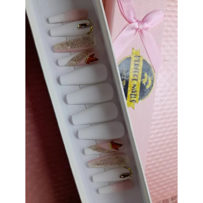 Perfect Nails Press On Uñas Para Graduación Press On