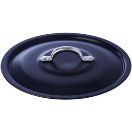 Pentole Agnelli Aluminium Black 3 Mm. B - Crystal Lid With Steel Bridge, Diameter 16 Cm.