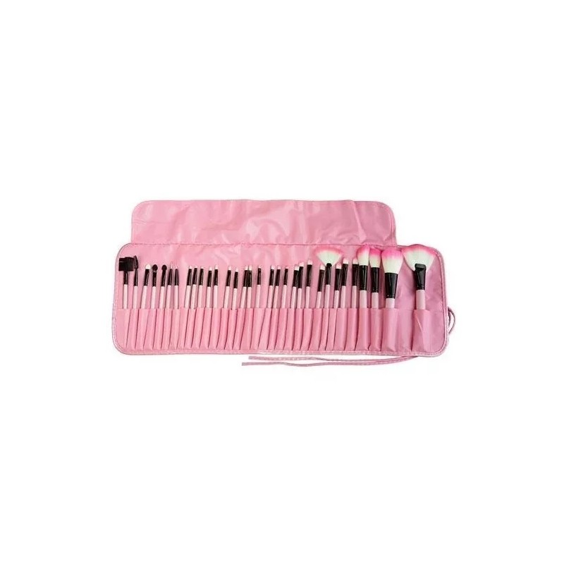 Monzó Brocha, Kit De Brochas, Maquillaje, 32 Brochas, Negra