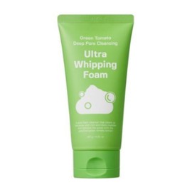 Ingredient Editor Green Tomato Deep Pore Cleansing Ultra Whipping Foam 120g / 성분에디터 그린토마토 딥 포어 클렌징 울트라 휘핑 폼 120g