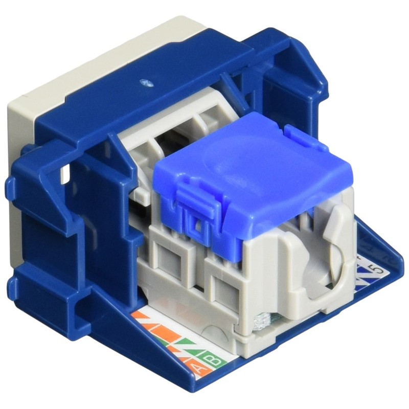 Panasonic Gutto Su CAT6 Data Modular Jack, milky white