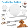 Retractable Dog Leash for Small Dogs Cats up to 11lbs