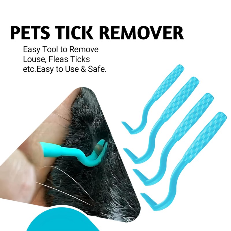 YANAM 4 Pack Tick Remover Tool Set, Tick Removal of