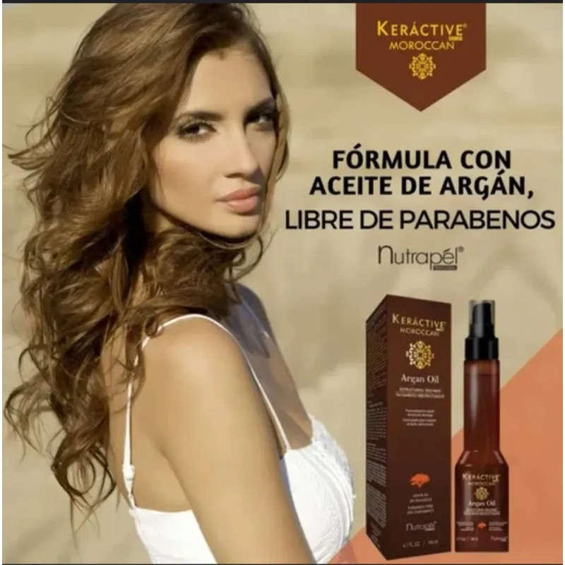 Nutrapel Serum Reestructurante Aceite De Argan Keractive Moroccan Oil