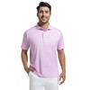 Alex Vando Mens Golf Shirt Moisture Wicking Classic Print Golf